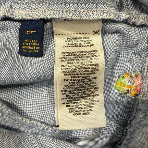 Polo by Ralph Lauren Light Blue Embroidered Shorts - Picture 10 of 11